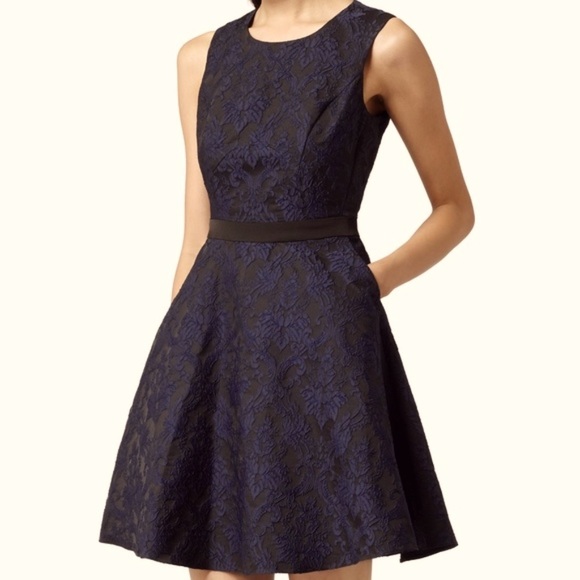 REISS Brocade Dress Size 2 - Picture 2 of 8